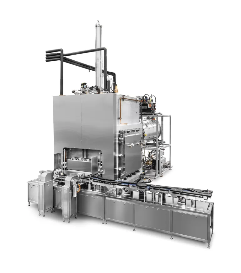 Pharmaceutical lyophilisation and fill-finish system